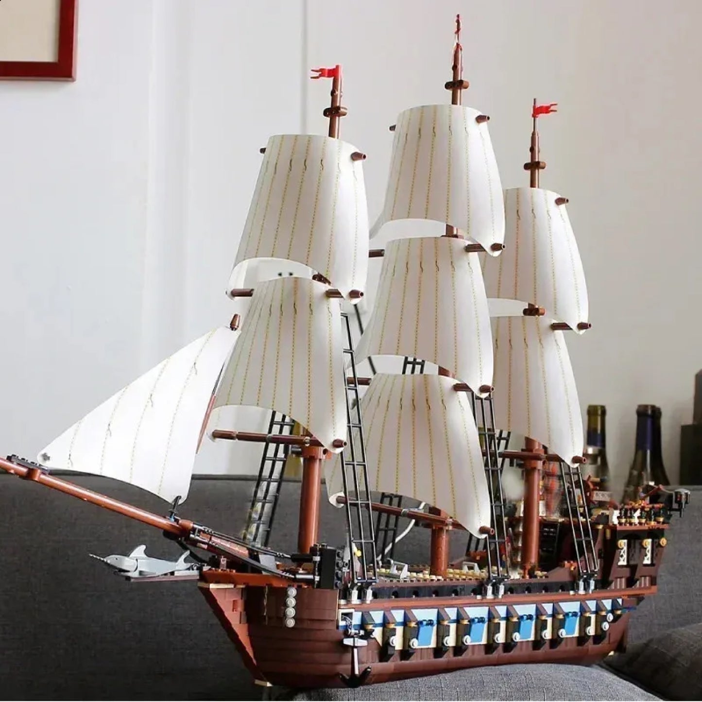 Navio Imperial do Caribe (1664 peças)