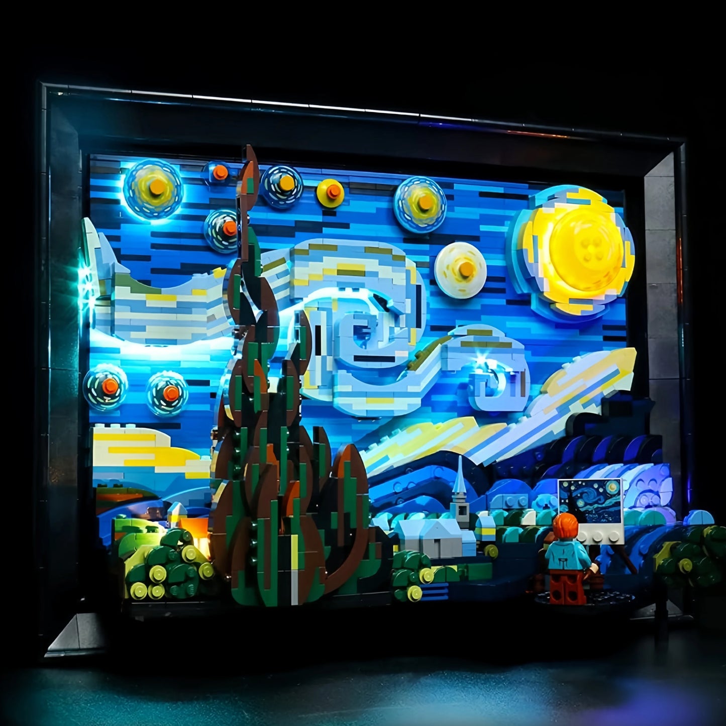 Kit de Iluminação para Van Gogh - A Noite Estrelada