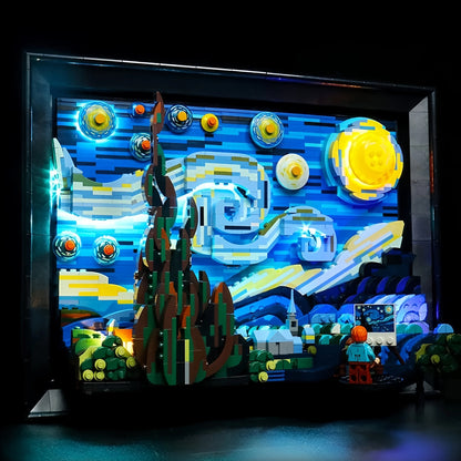 Kit de Iluminação para Van Gogh - A Noite Estrelada