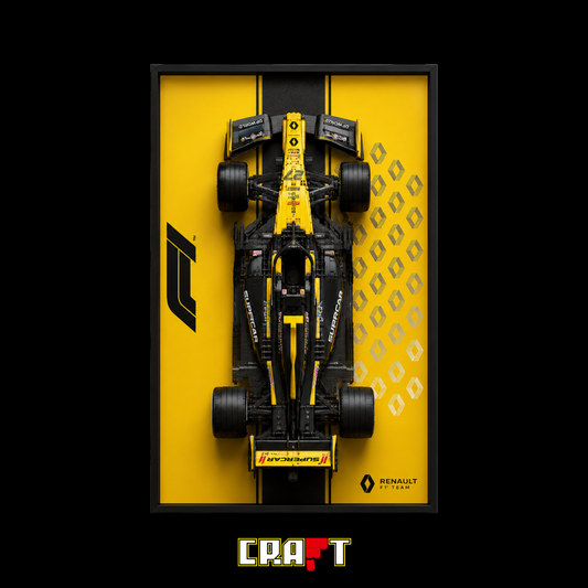 Quadro de Acrílico para F1 Renault