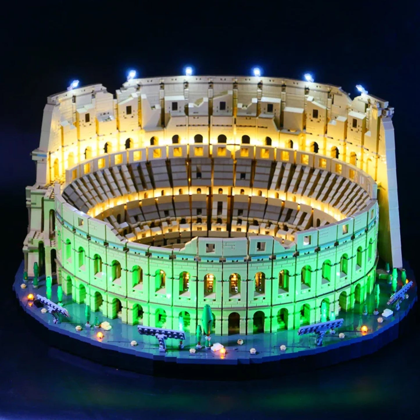 Kit de Iluminação para o Coliseu de Roma (9036 peças)