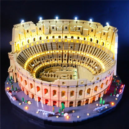 Kit de Iluminação para o Coliseu de Roma (9036 peças)