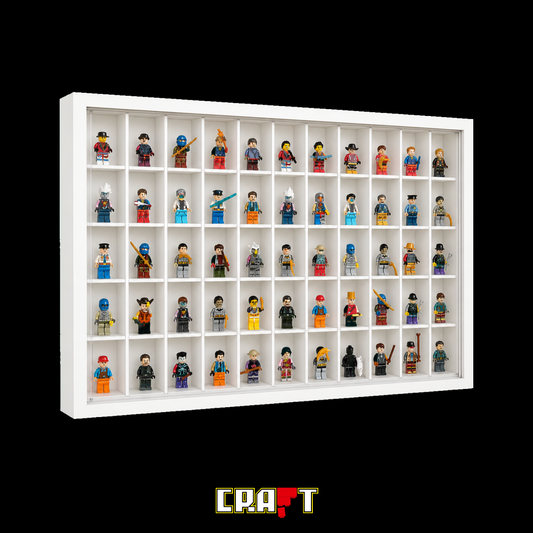 Expositor de Acrílico - 50 Minifiguras