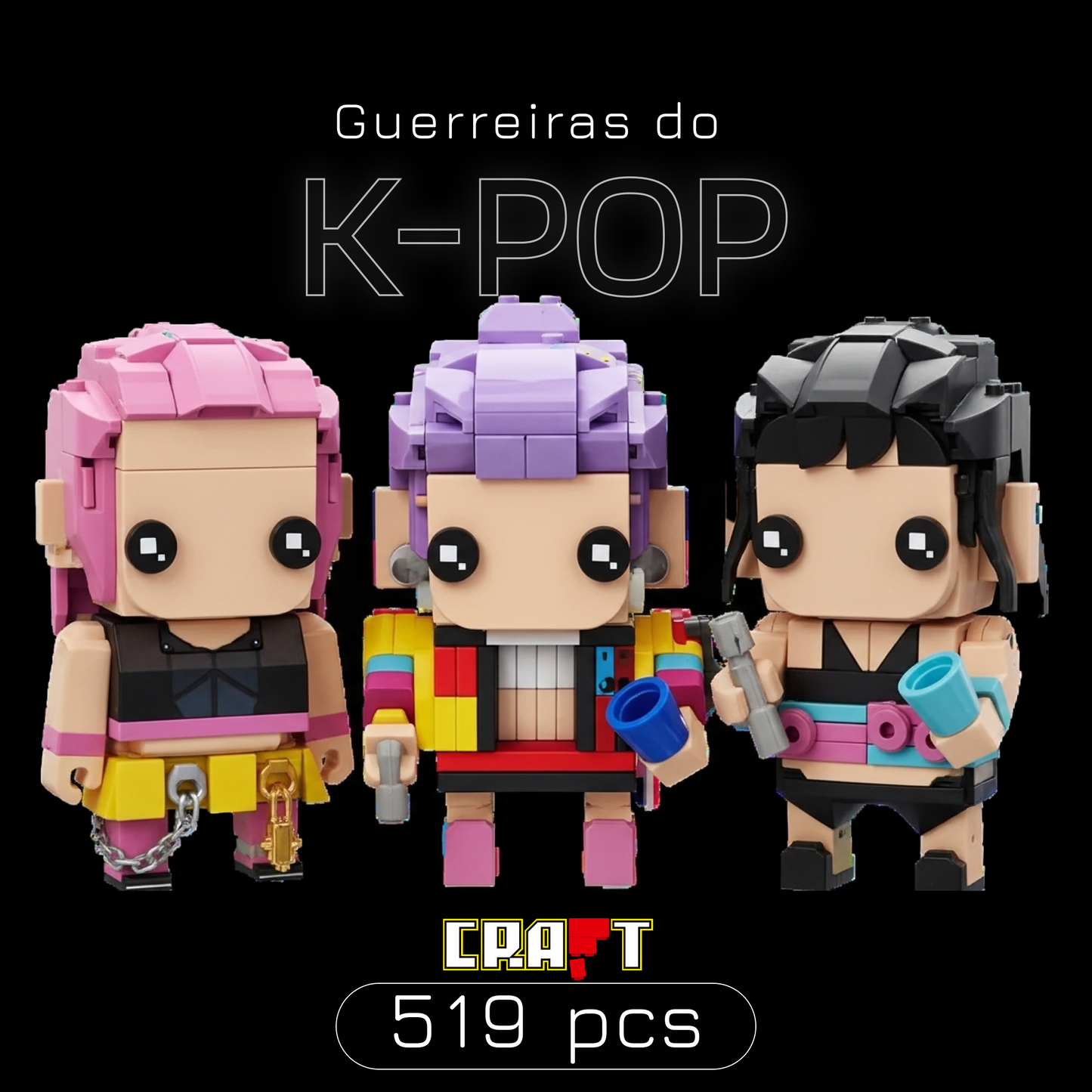 Guerreiras do K-pop (519 peças)