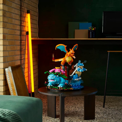 Pokémon - Venusaur, Charizard e Blastoise (6838 peças)