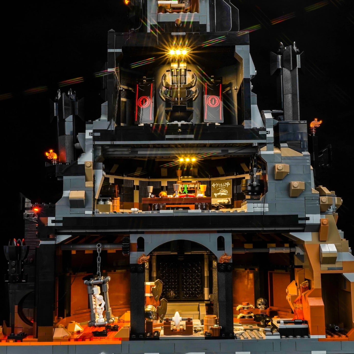 Kit de Iluminação para a Torre Negra Barad - Dûr (925 peças)