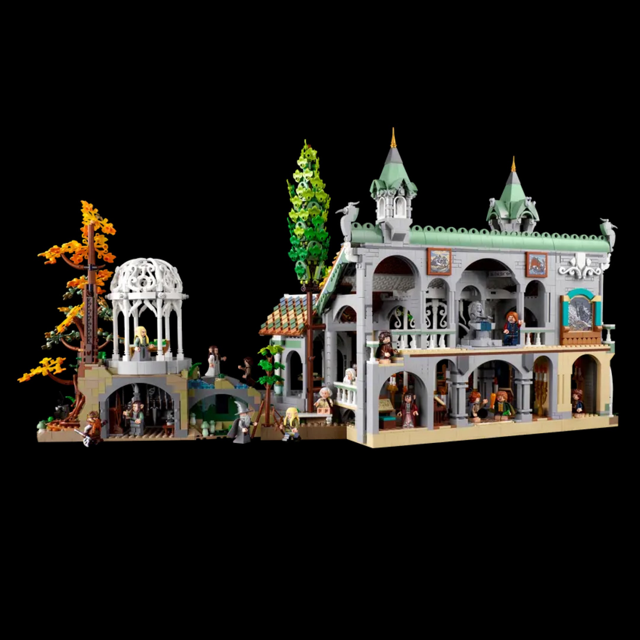 O Senhor dos Anéis - Rivendell (6167 peças) – Brics Craft