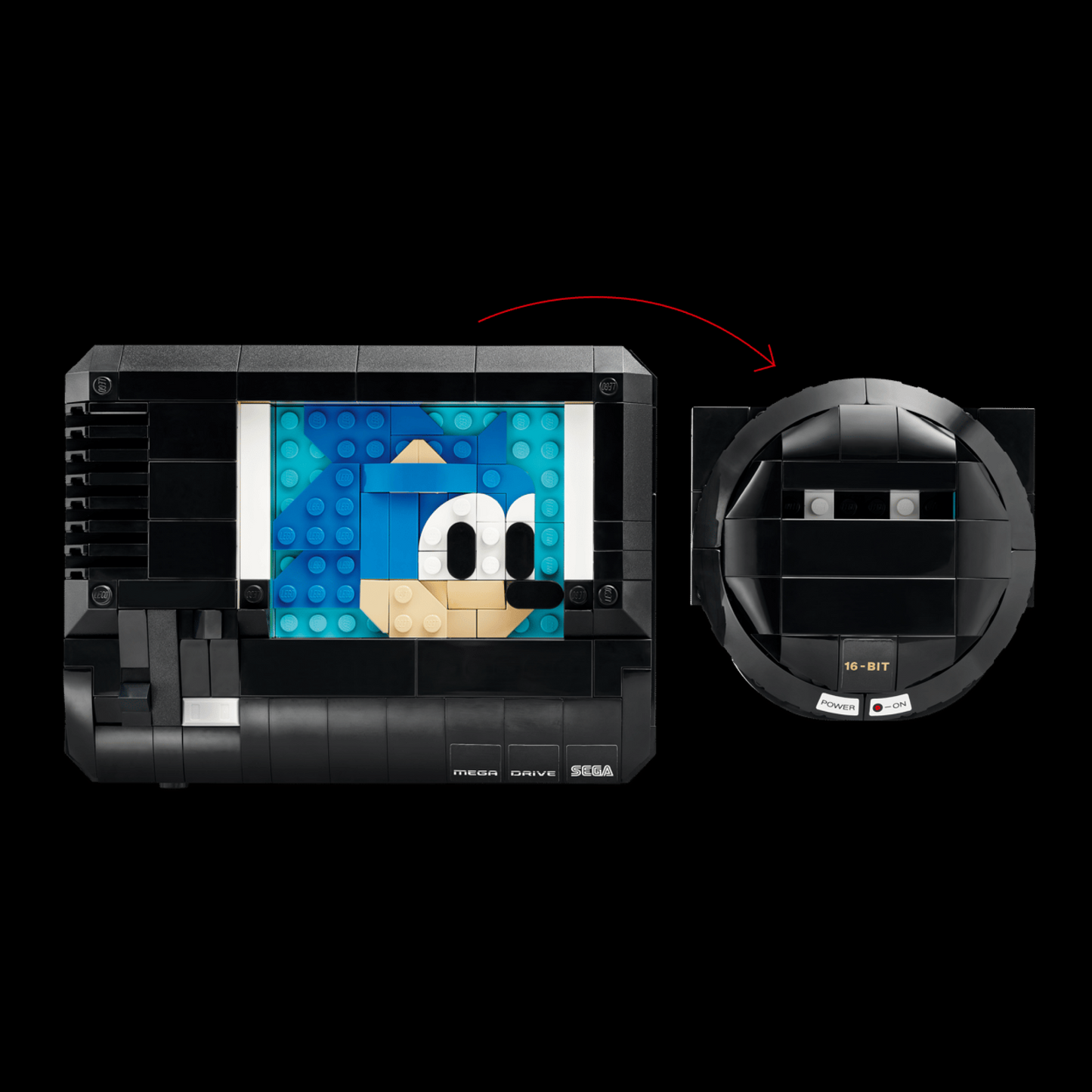 SEGA Genesis - Console (480 peças)