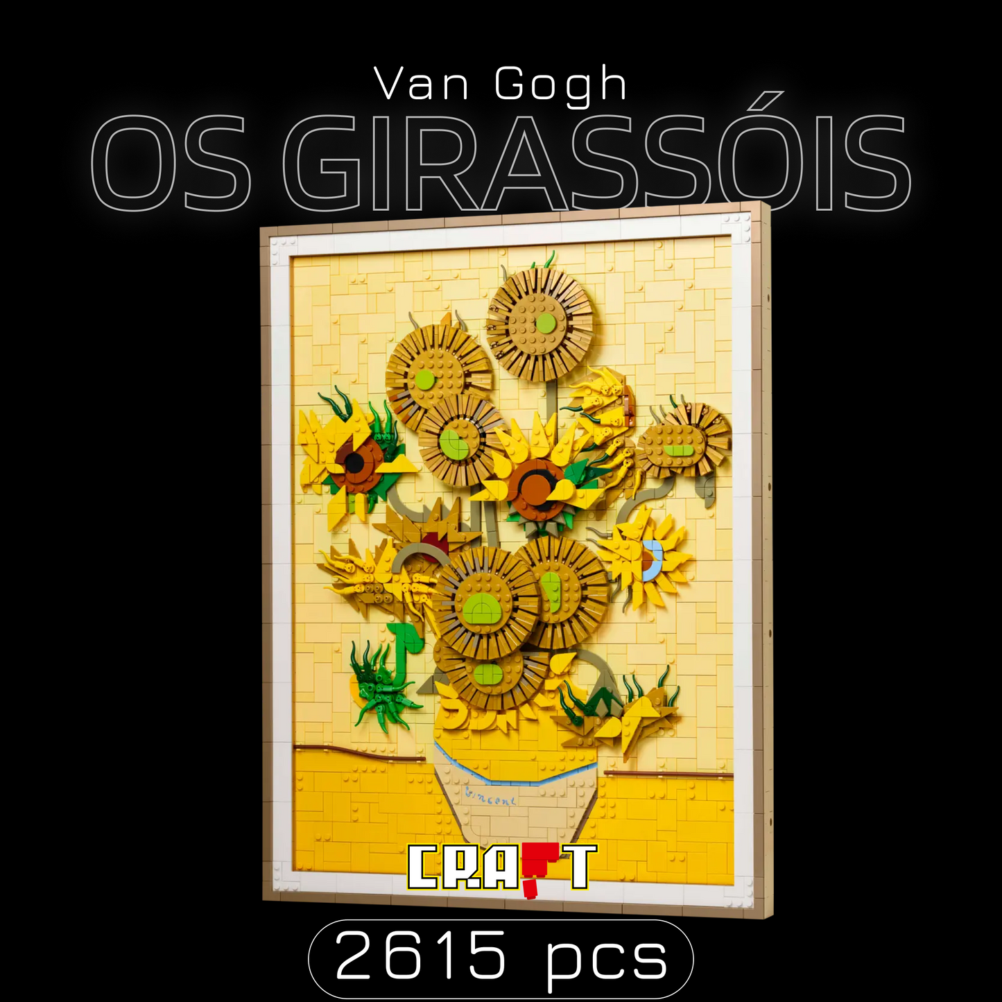 Os Girassóis de Van Gogh (2615 peças)