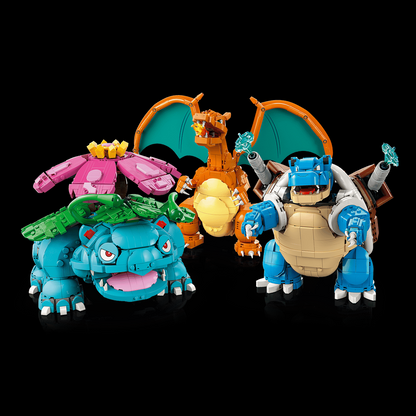 Pokémon - Venusaur, Charizard e Blastoise (6838 peças)