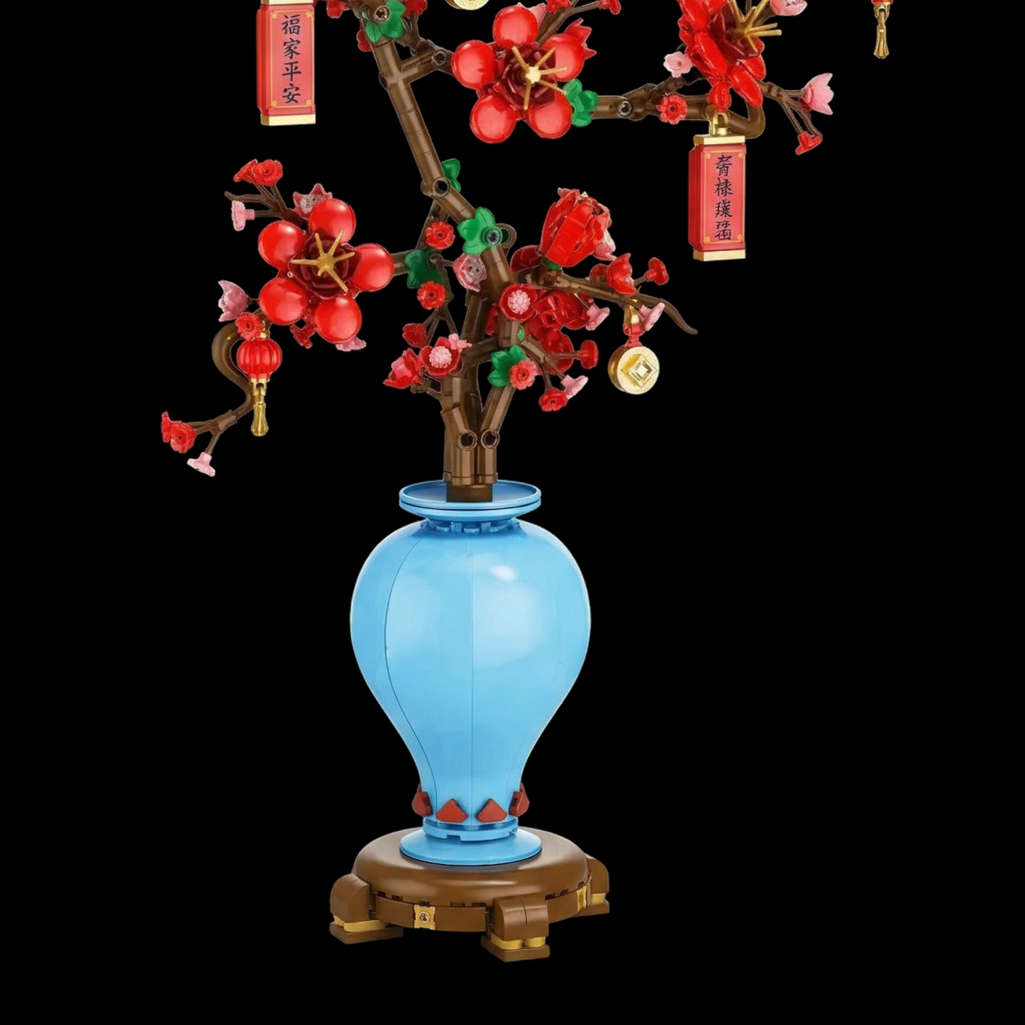 Flor de Ameixa em Vaso (547 peças)
