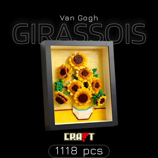 O Museu: Os Girassóis de Van Gogh (1118 micro-peças)