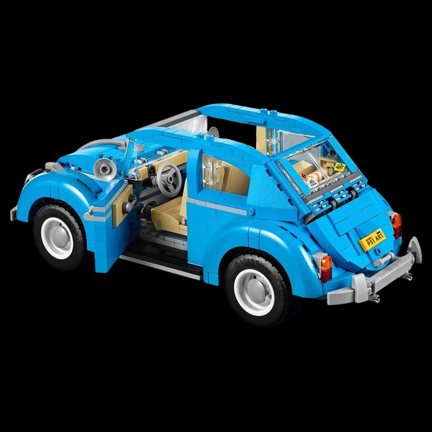 Fusca Azul do Surf (1193 peças)