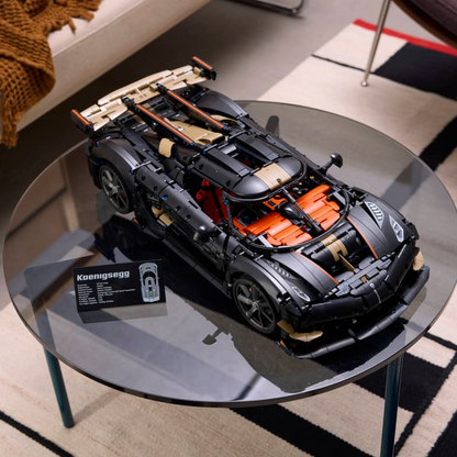 Koenigsegg Sadair's Spear - Megacar (4104 peças)