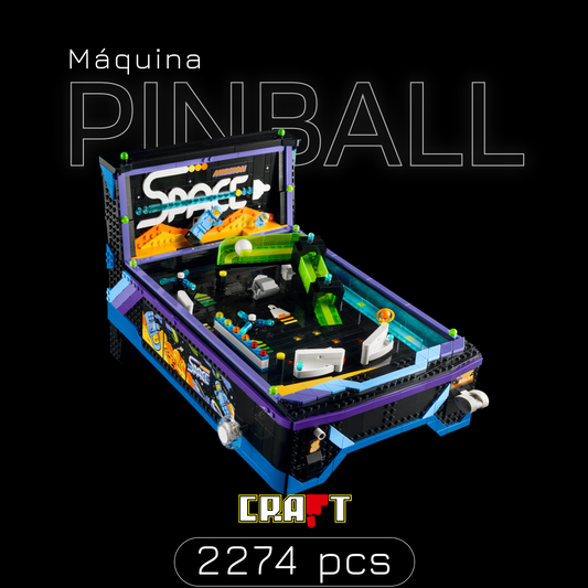 Máquina de Pinball (2274 peças)