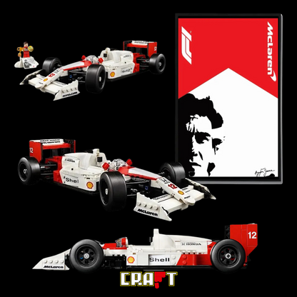Quadro Fosco para a Fórmula-1 McLaren MP4/4