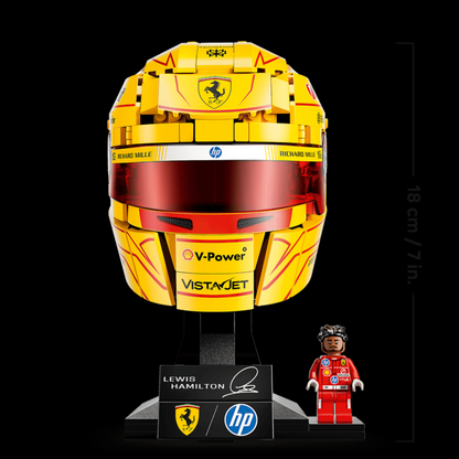 Capacete Ferrari HP - Lewis Hamilton (884 peças)
