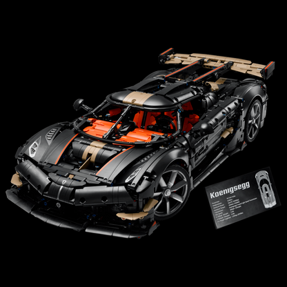 Koenigsegg Sadair's Spear - Megacar (4104 peças)