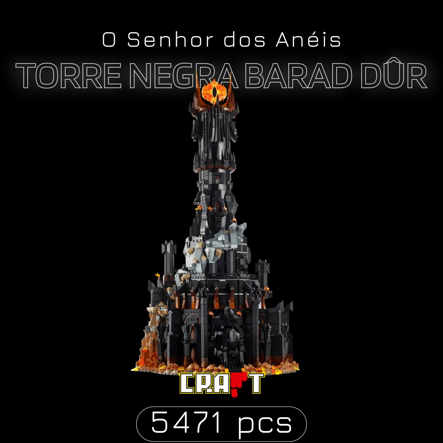 O Senhor dos Anéis - Barad-dûr (5471 peças)