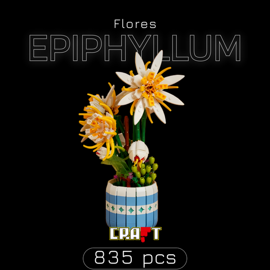 Flores Epiphyllum (835 peças)