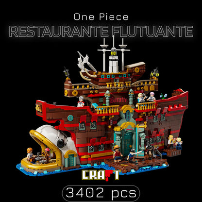 One Piece - Restaurante Flutuante (3402 peças)