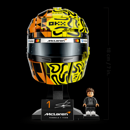 Capacete McLaren Mastercard - Lando Norris (793 peças)
