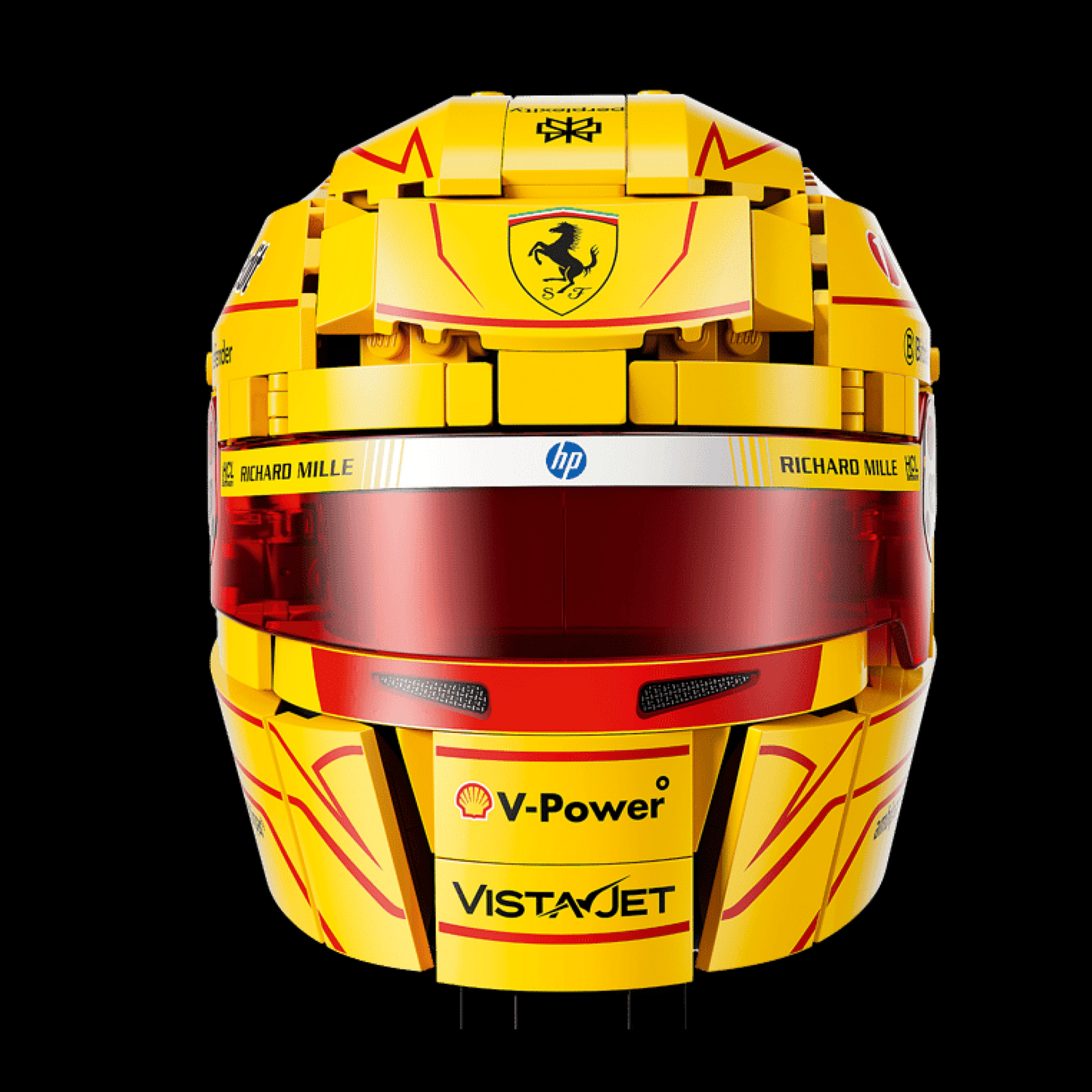 Capacete Ferrari HP - Lewis Hamilton (884 peças)