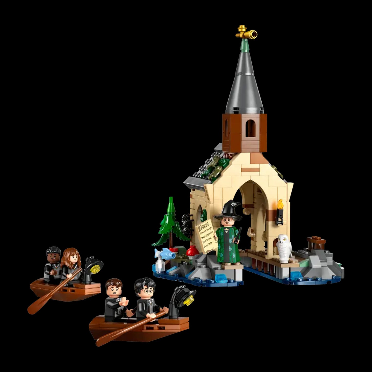 Casa de Barco - Castelo de Hogwarts (350 peças)