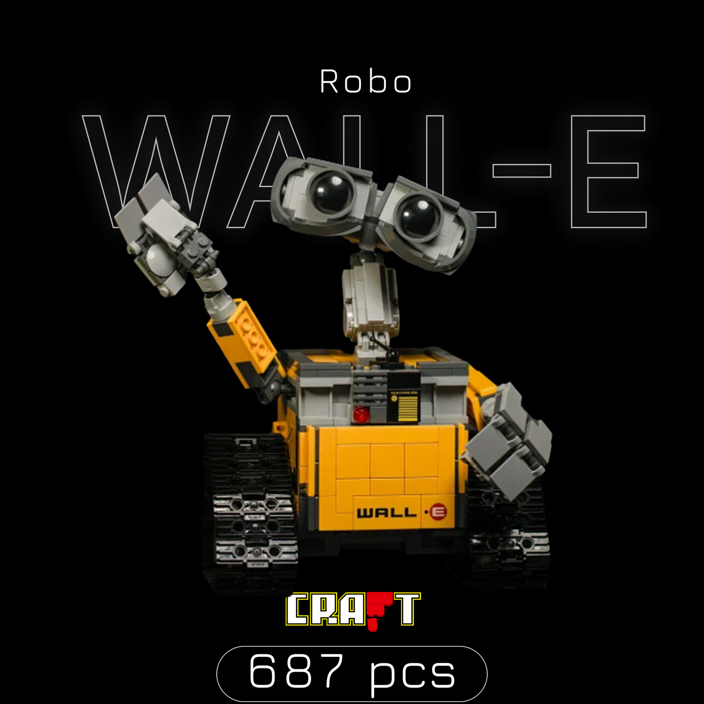 Wall-E Robo (687 peças)