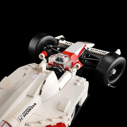 Fórmula 1 - McLaren MP4/4 + Ayrton Senna (693 peças)