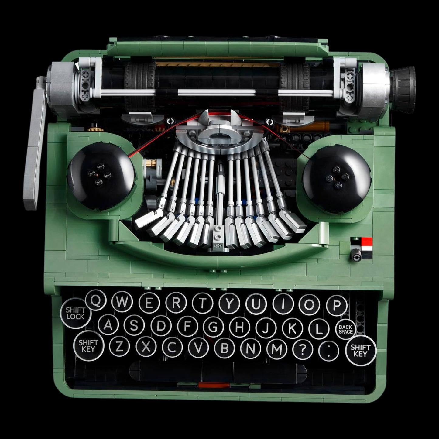 Máquina de Escrever Retrô (2079 peças)
