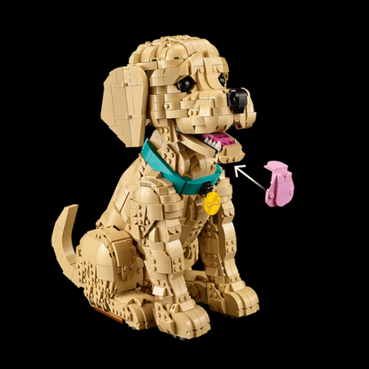Cachorrinho Golden Retriever (2102 peças)