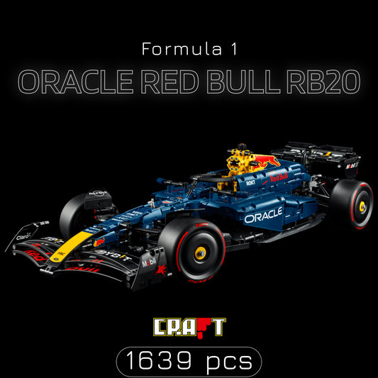 Fórmula 1 - Red Bull RB20 Oracle (1639 peças)
