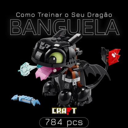 (52% OFF) Como Treinar o Seu Dragão - Banguela (784 peças)