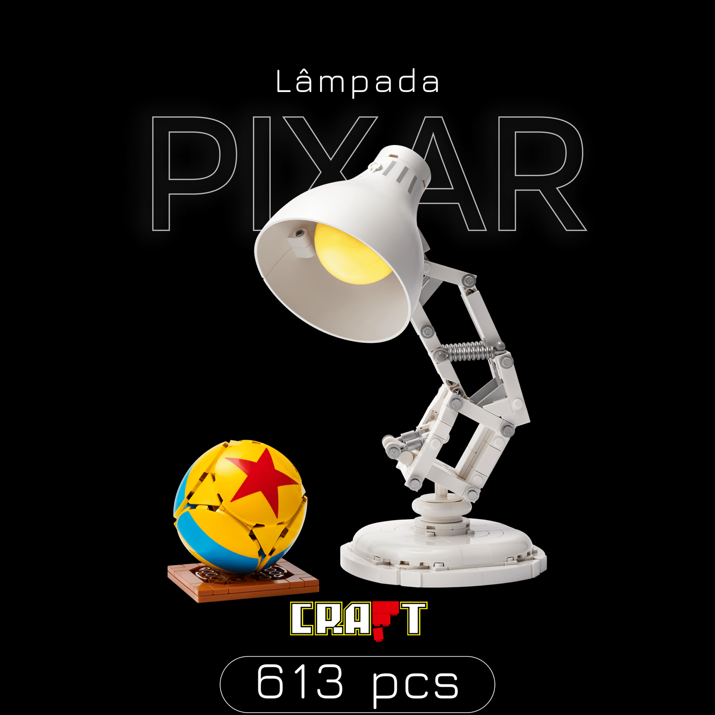 Lâmpada Decorativa (613 peças)