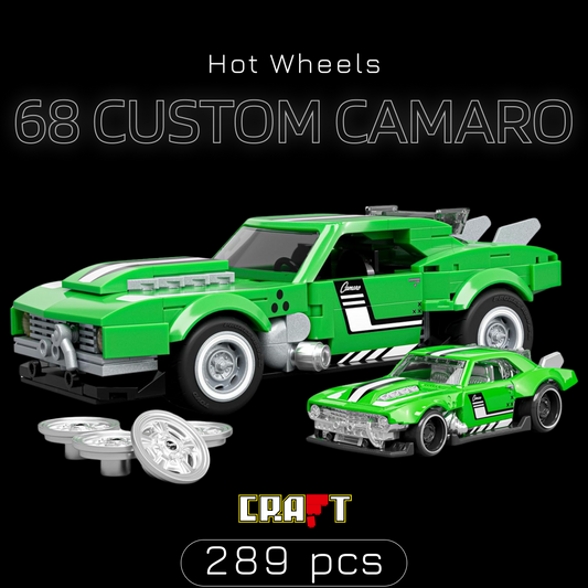 Hot Wheels - 68 Custom Camaro (289 peças)