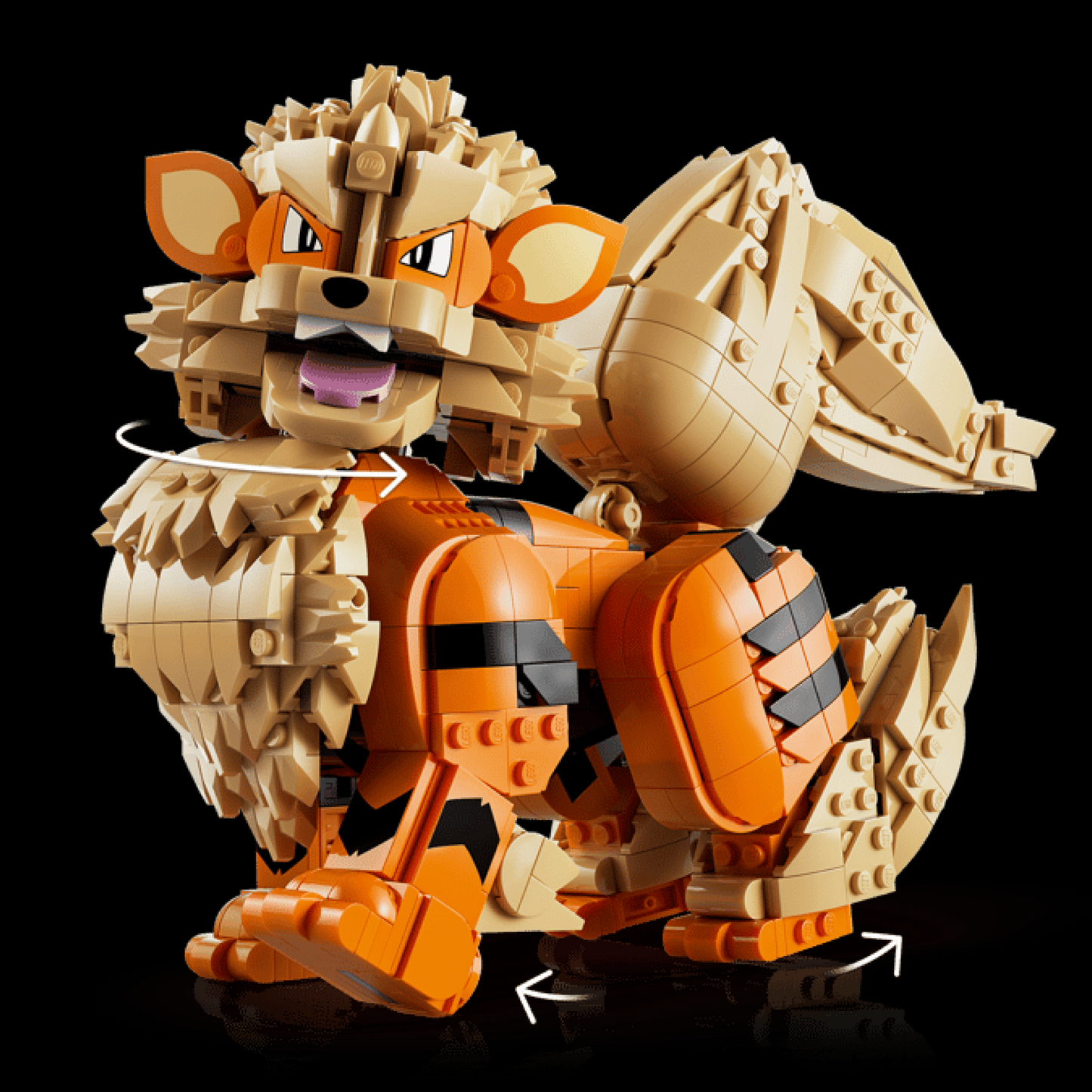 Pokémon - Arcanine (1190 peças)
