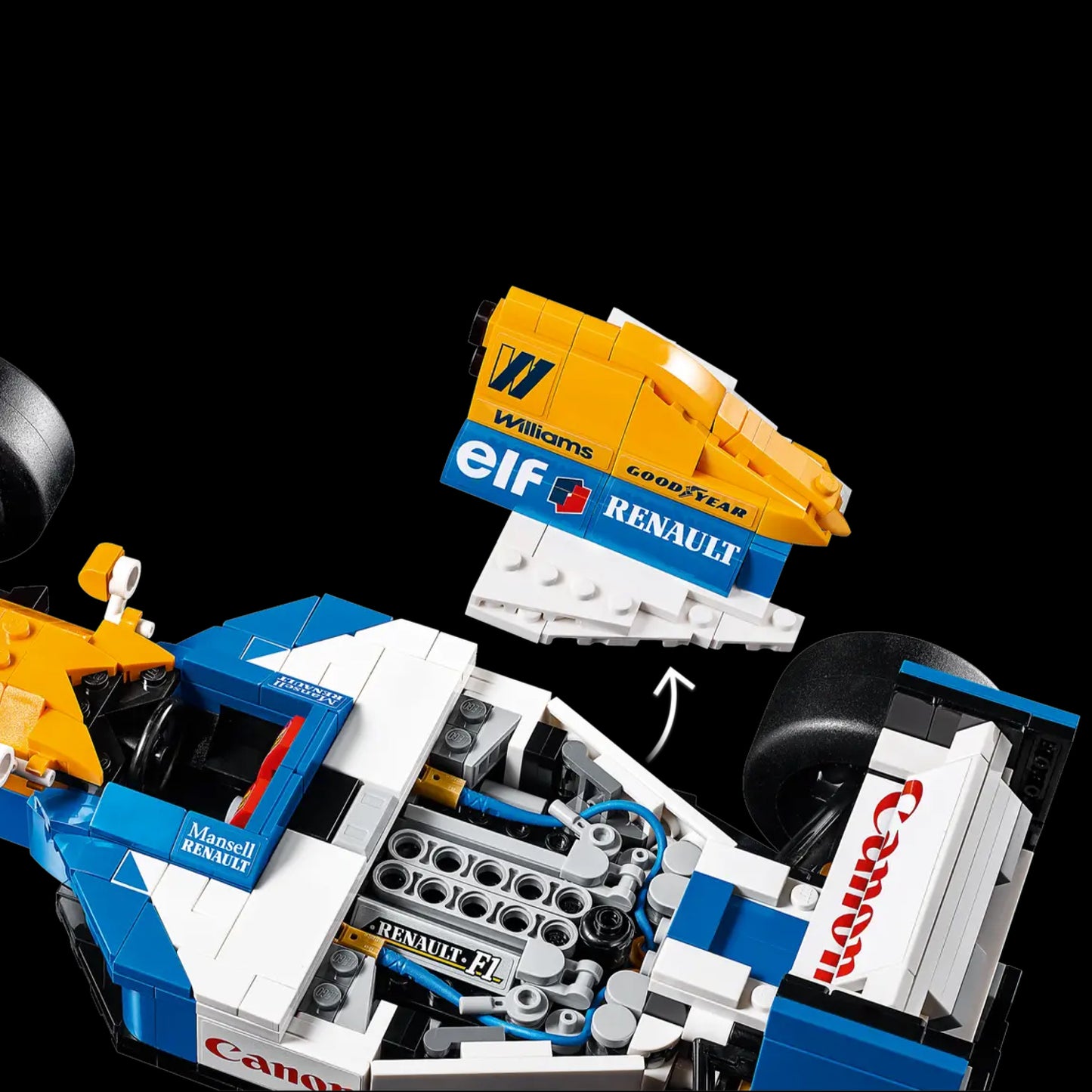 Nigel Mansell - Williams Racing FW14B (799 peças)
