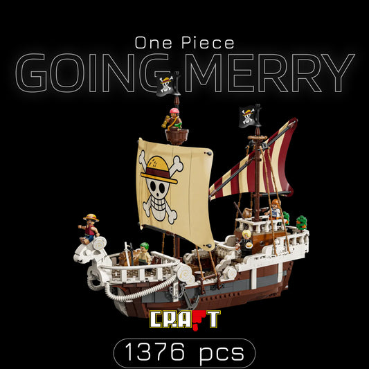 One Piece - Going Merry (1376 peças)