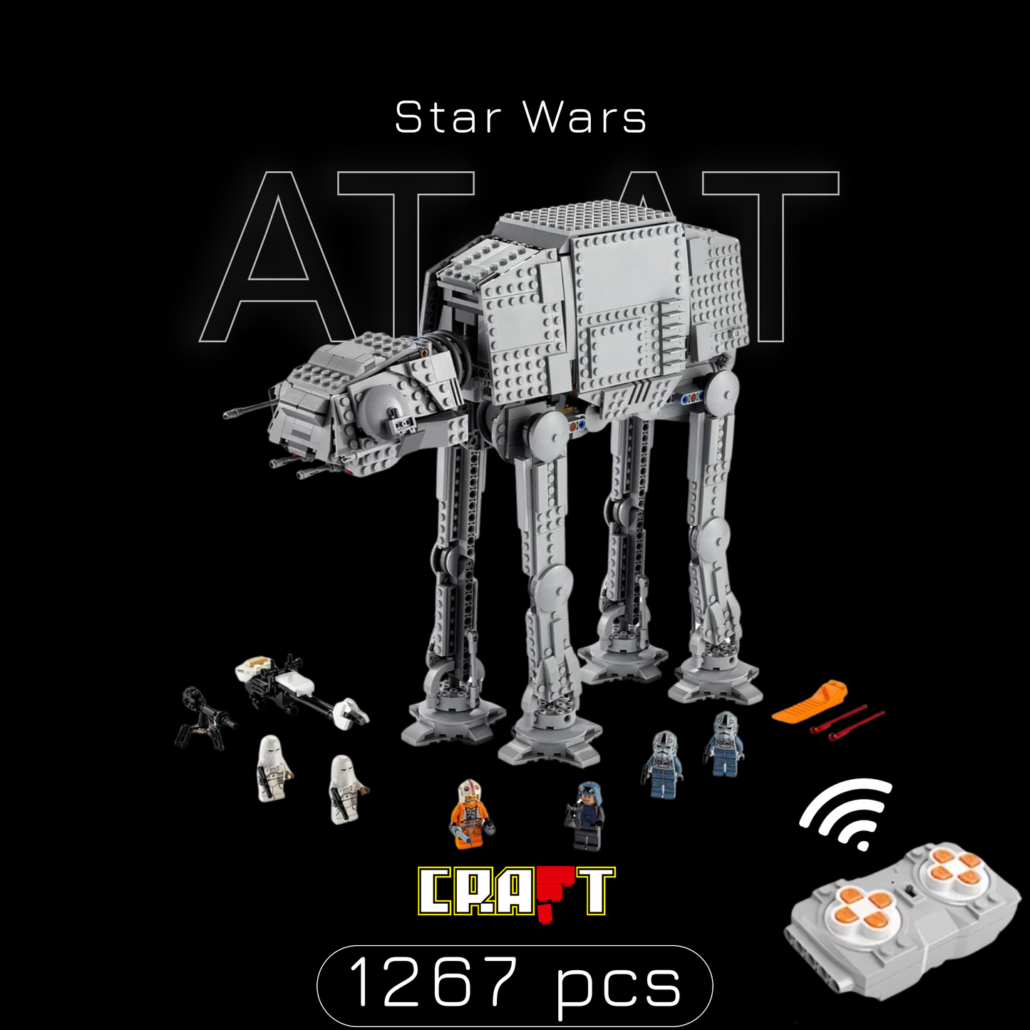 AT-AT (1267 peças)