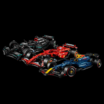 Compre Junto! As Três Fórmula-1 Mais Vendidas (Ferrari SF24, Mercedes AMG W14, Red Bull RB20)