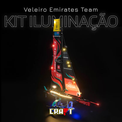 Iluminação para Veleiro Emirates - Time Nova Zelândia AC75