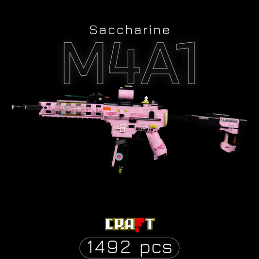 M4A1 Saccharine (1492 peças)