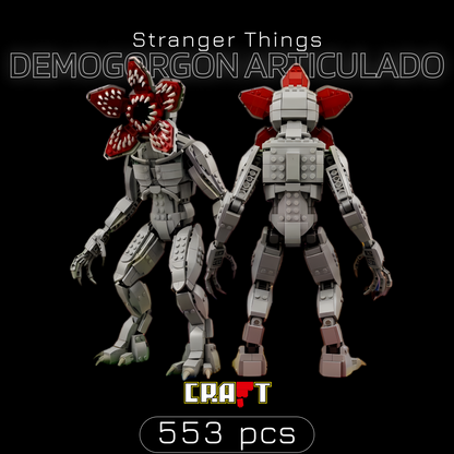 Stranger Things - Demogorgon Articulado (553 peças)