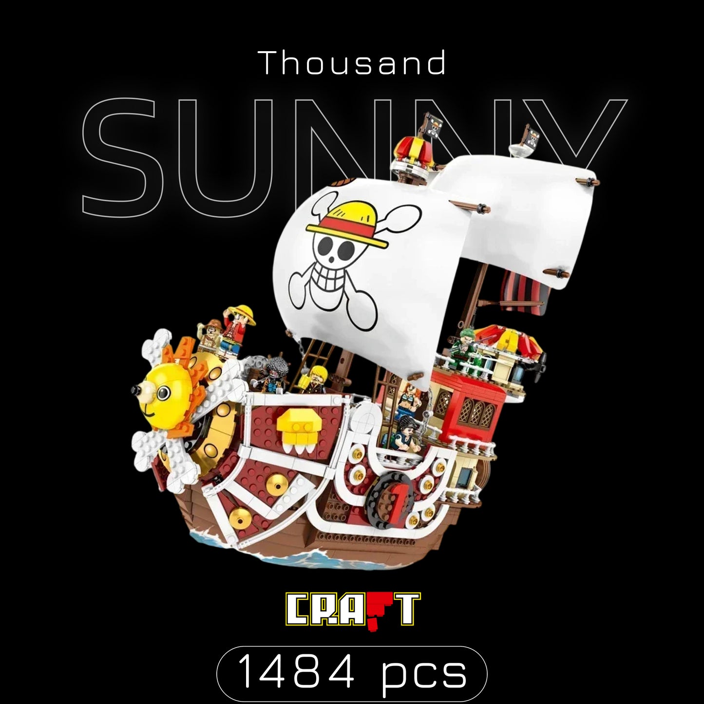 One Piece - Thousand Sunny (432 peças)