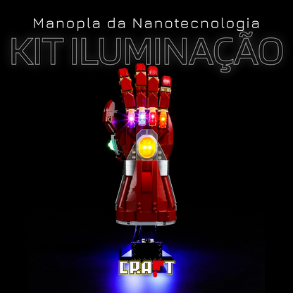 Kit de Iluminação para Manopla da Nanotecnologia (675 peças)
