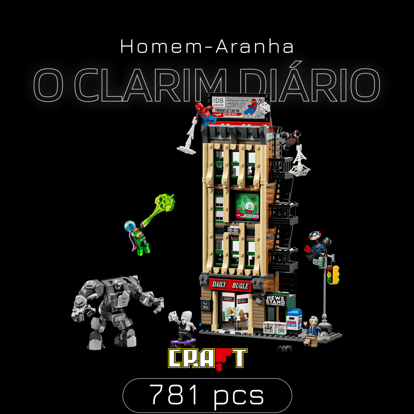 Homem-Aranha - O Clarim Diário (781 peças)