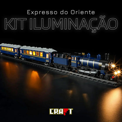 Kit de Iluminação para o Trem Expresso do Oriente