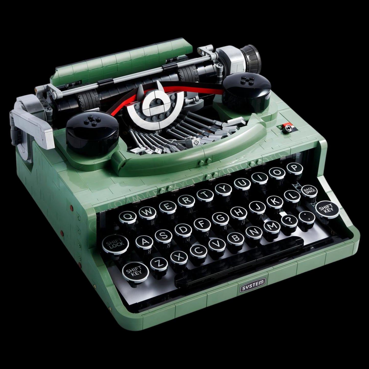 Máquina de Escrever Retrô (2079 peças)