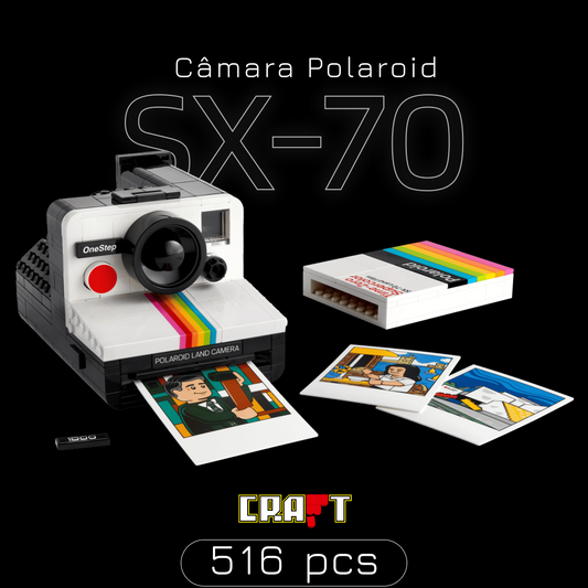 Polaroid SX-70 Camera (516 peças)